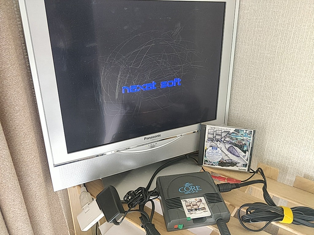 Double Rings NEC PC Engine TurboGrafx-16 PCE /Hu-Card,Boxed Set Tested -d1011 - Hakushin Retro Game shop