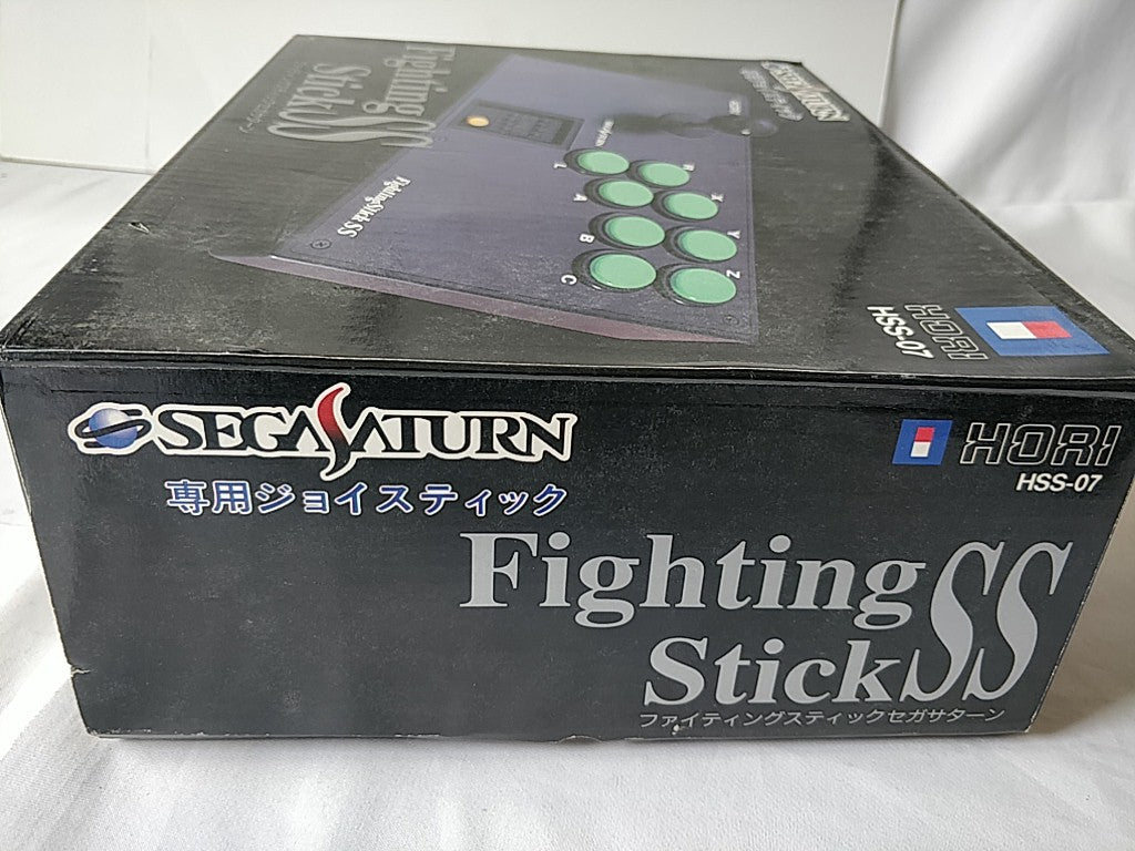 HORI Fighting Stick SS HSS-07 Sega Saturn Controller Boxed tested-d101 –  Hakushin Retro Game shop