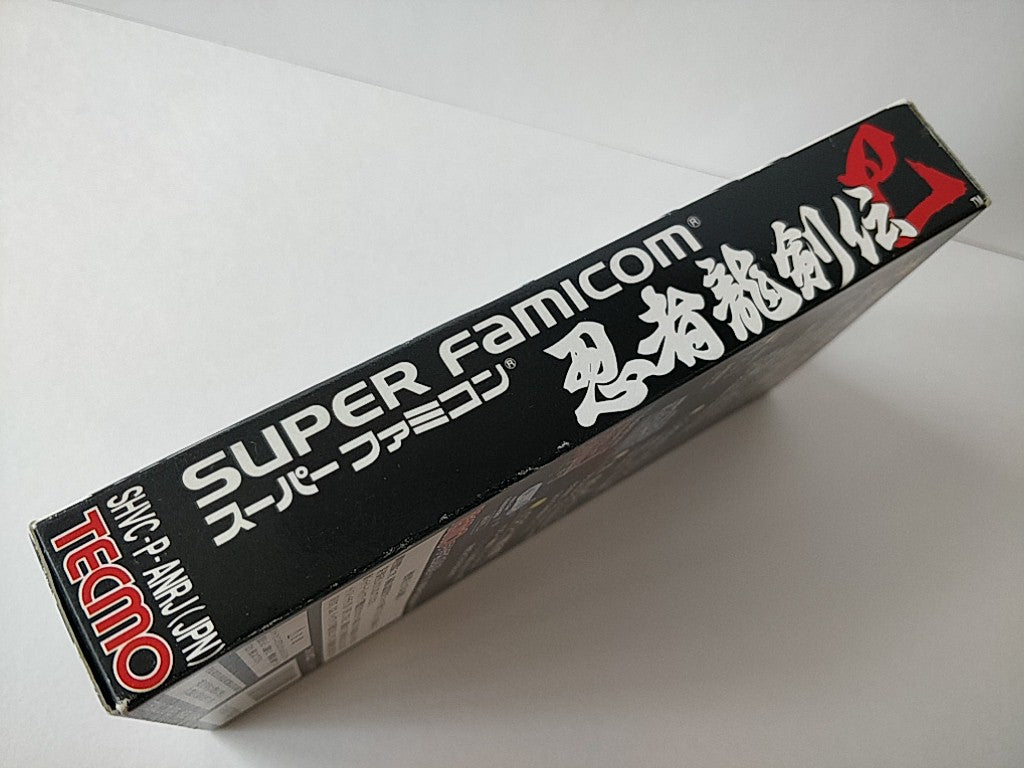 Ninja Ryukenden Tomoe Gaiden Super Famicom SNES SFC Cart,Manual,Boxes set-c1012- - Hakushin Retro Game shop
