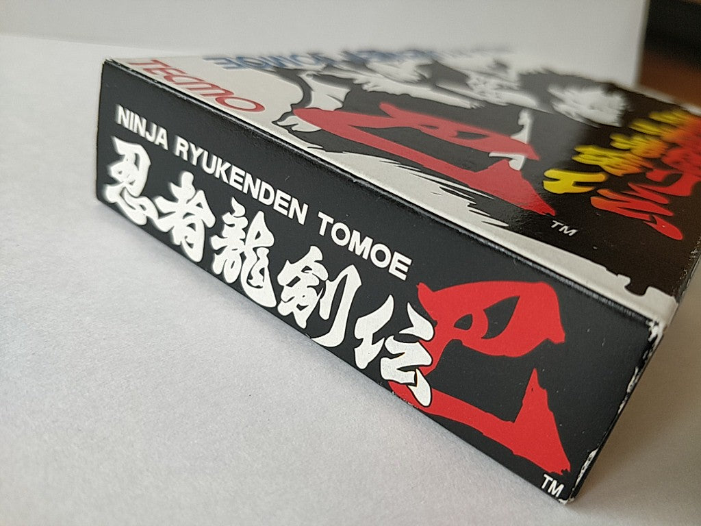 Ninja Ryukenden Tomoe Gaiden Super Famicom SNES SFC Cart,Manual,Boxes set-c1012- - Hakushin Retro Game shop