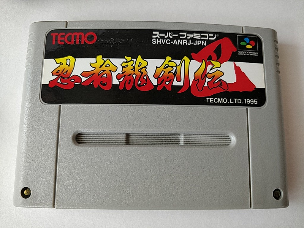 Ninja Ryukenden Tomoe Gaiden Super Famicom SNES SFC Cart,Manual,Boxes set-c1012- - Hakushin Retro Game shop