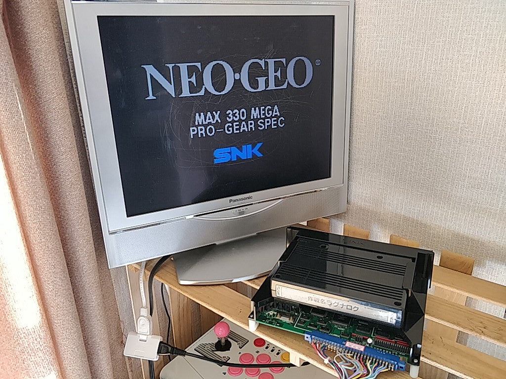 OPERATION RAGNAROK SNK NEOGEO NEO GEO NG MVS Arcade Cartridge /tested-d1022-