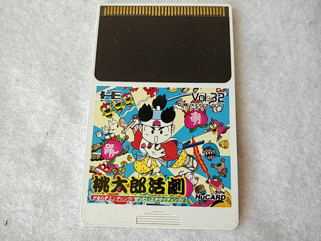 NEC PC Engine Shuttle Console(TurboGrafx-16) Pad,PSU,AV cable,Game/tested-d1028- - Hakushin Retro Game shop