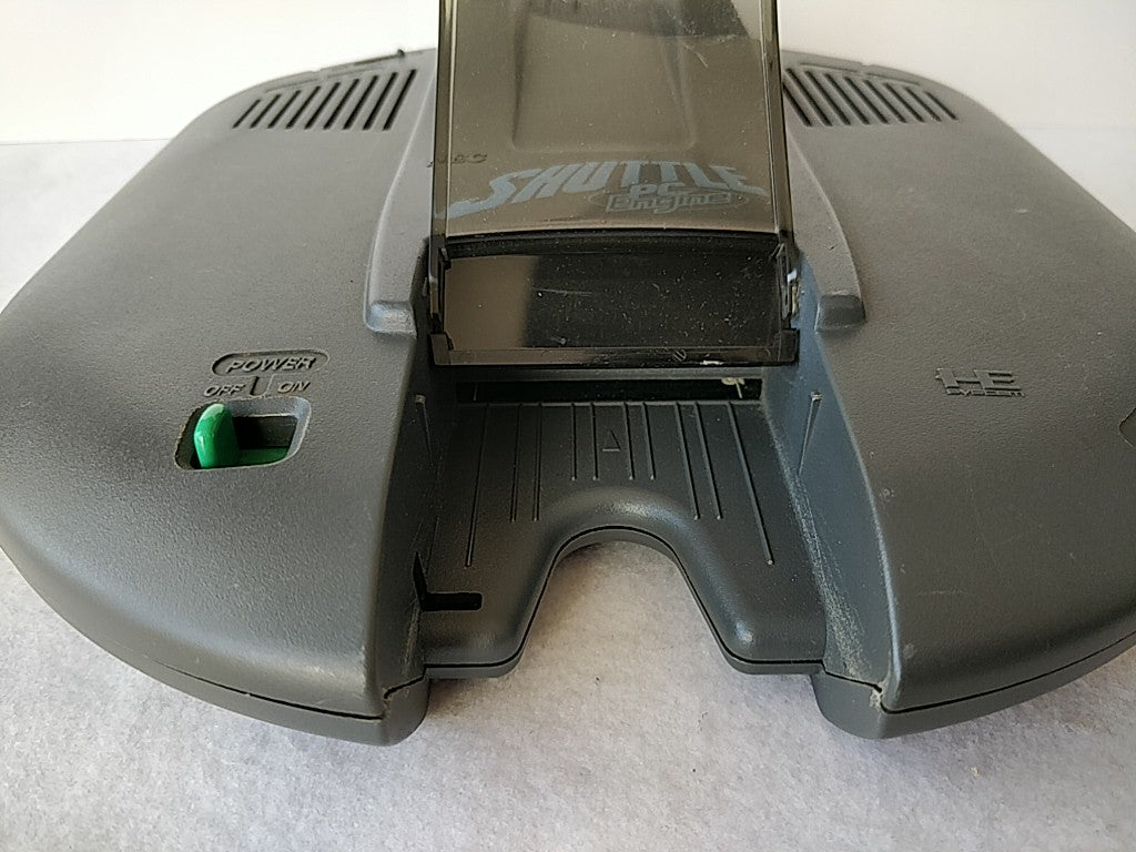 NEC PC Engine Shuttle Console(TurboGrafx-16) Pad,PSU,AV cable,Game/tested-d1028- - Hakushin Retro Game shop