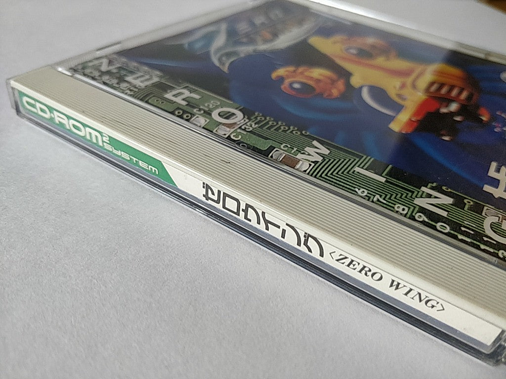 Zero Wing NEC TurboGrafx-16 PCE/Game CD,manual,Spin card,Case