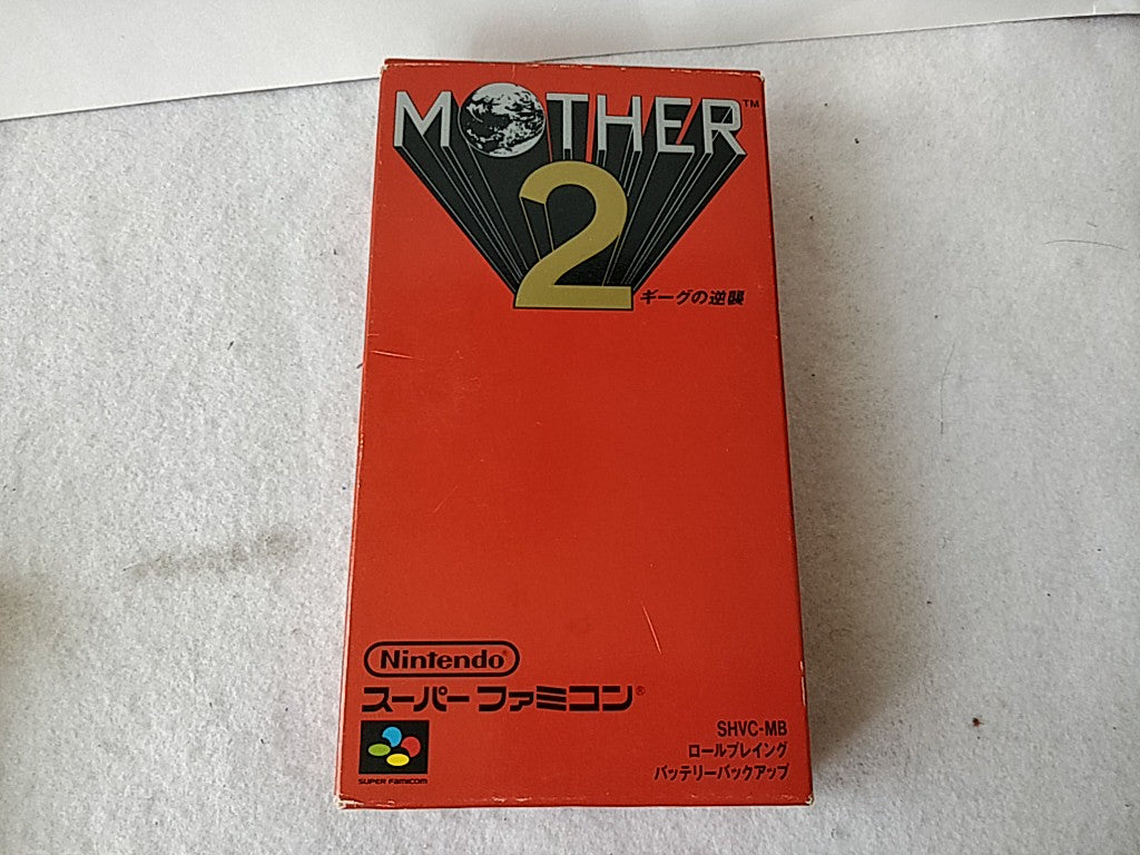 Mother 2 (Mother EarthBound) Super Famicom SFC SNES Cart,Manual,Boxed-d1111-