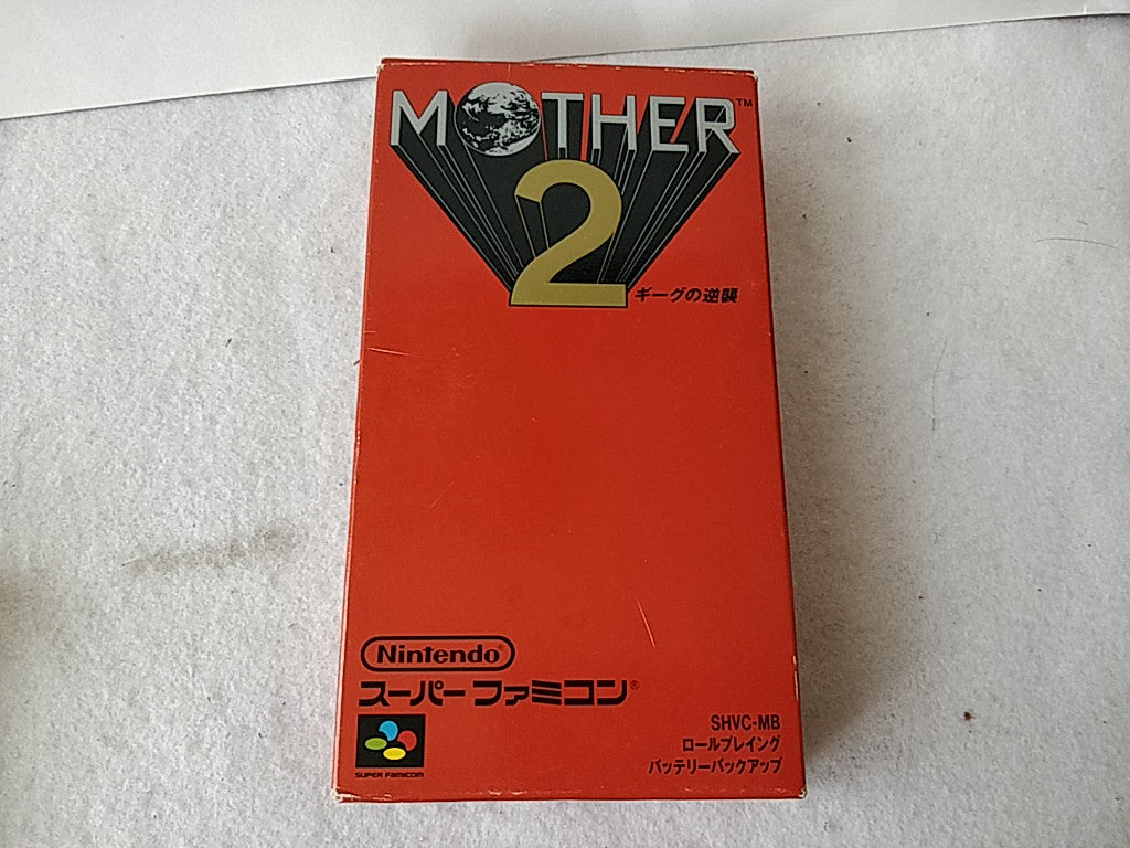 Mother 2 (Mother EarthBound) Super Famicom SFC SNES Cart,Manual 