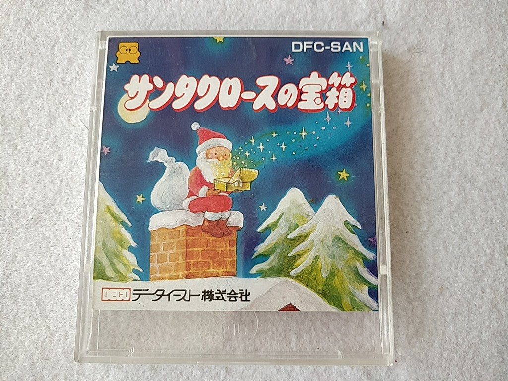 Santa Claus Chest FAMICOM (NES) Disk System Boxed set tested-d1111-