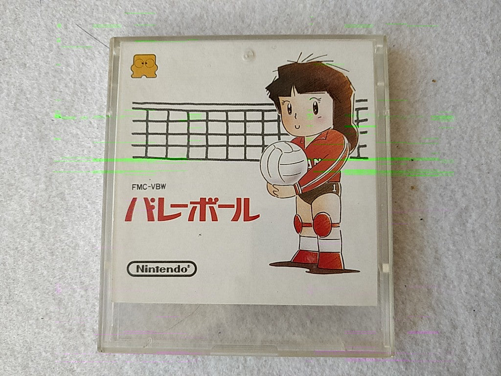 Volley ball / Super Mario Brothers 2 FAMICOM DISK SYSTEM/Disk and Case-d1111-