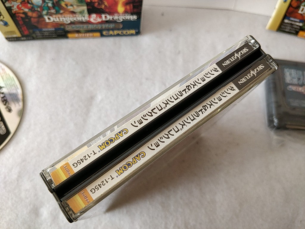 Dungeons and Dragons Collection + 4M RAM Boxed Set SEGA SATURN, Working, Japan