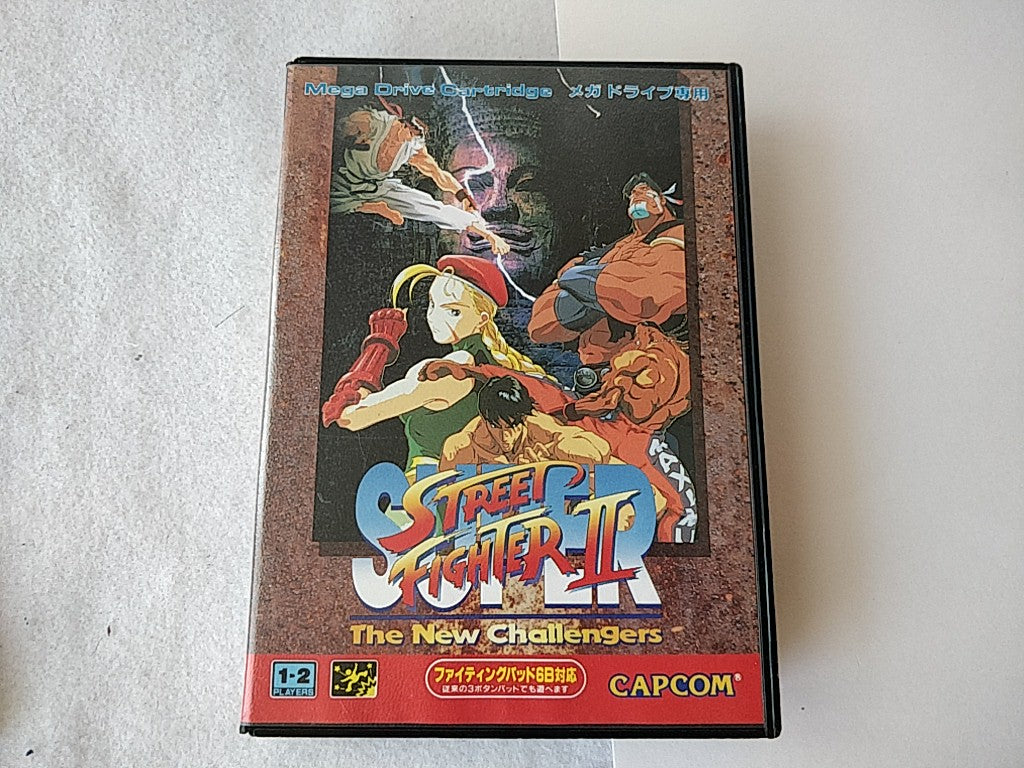 Super Street Fighter 2 SEGA MEGA DRIVE (Genesis ) game Cartridge 