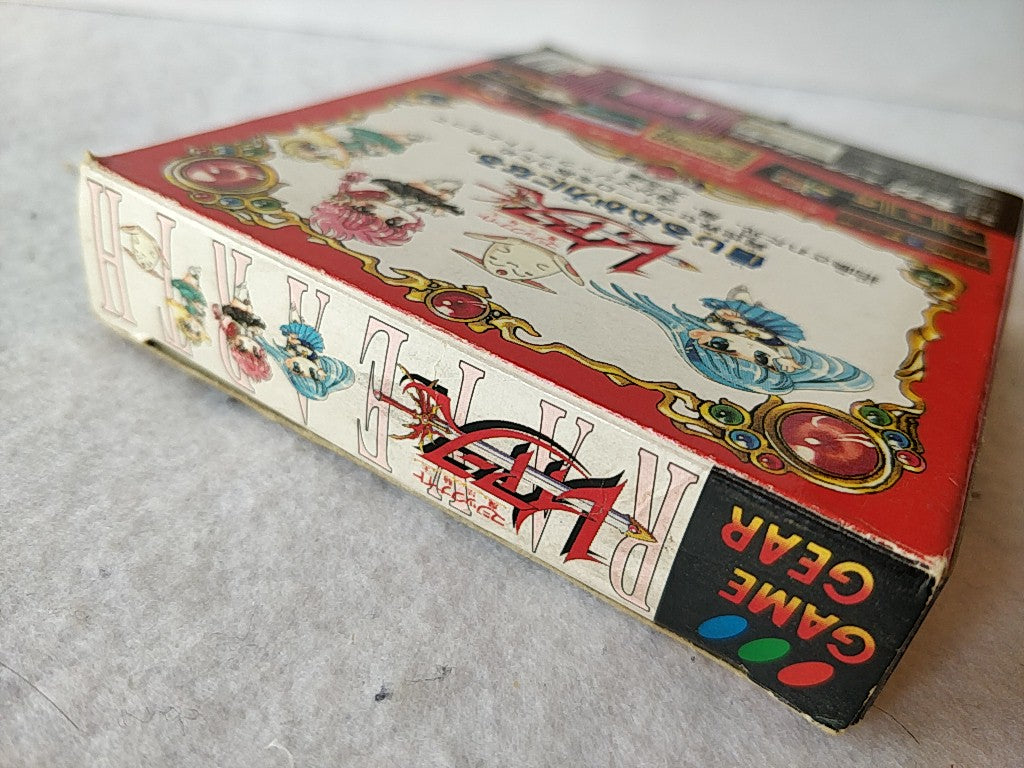 MAGIC KNIGHT RAYEARTH SEGA GAMEGEAR Game Cartridge, Manual and Box set-e0209-