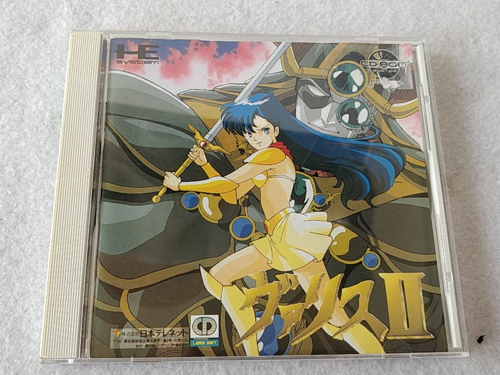 Valis The Fantasm Soldier series PC Engine CD-ROM2 PCE Game set tested-e0209-