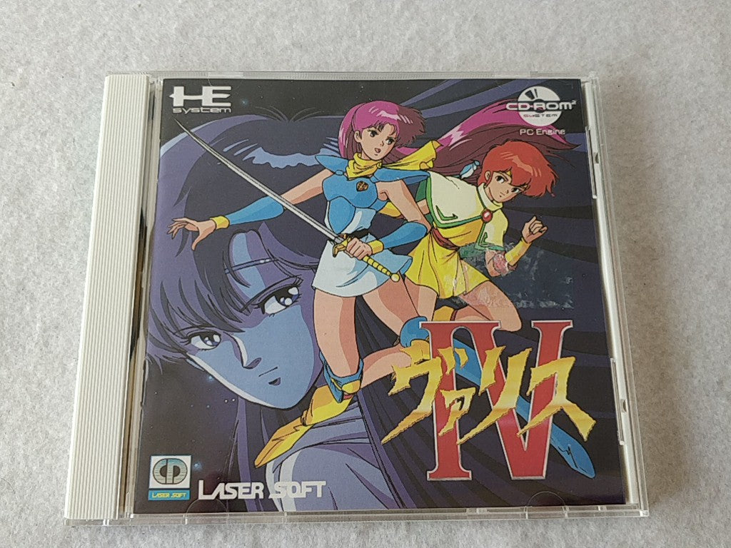 Valis The Fantasm Soldier series PC Engine CD-ROM2 PCE Game set tested-e0209-