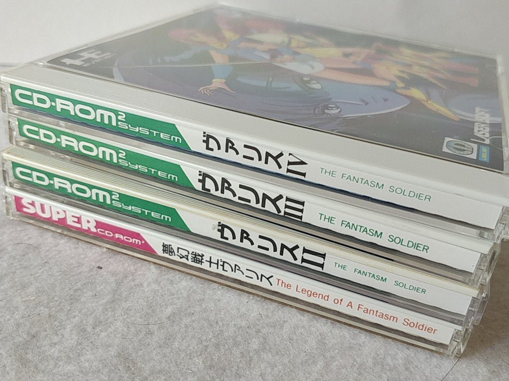 Valis The Fantasm Soldier series PC Engine CD-ROM2 PCE Game set tested-e0209-