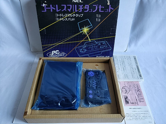 NEC PC Engine Cordless muti tap Receiver PI-PD11 and Cordless Pad(PI-PD12)-e0221