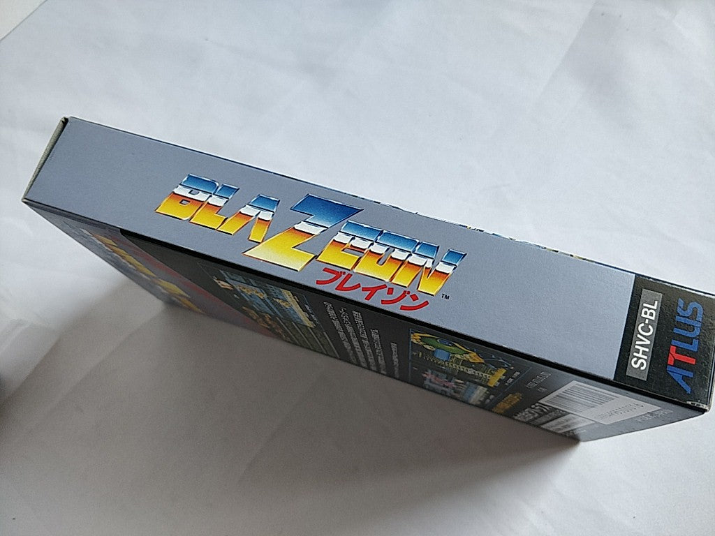 BLAZEON Nintendo Super Famicom SFC Cartridge, Manual, Boxed set tested- e0307-