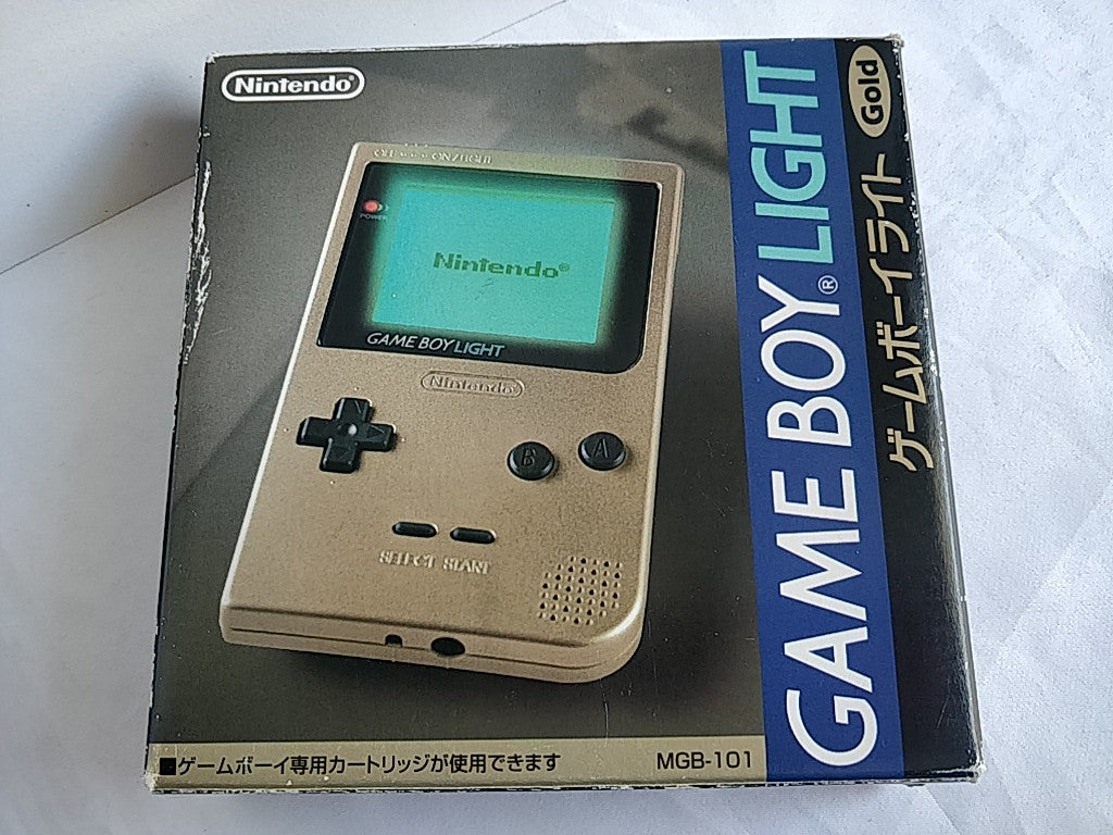 boete Rijden koken Nintendo Game boy Light Gold color console MGB-101,Manual, Boxed,Game –  Hakushin Retro Game shop