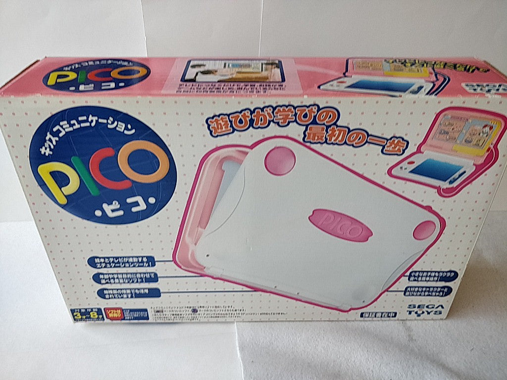 SEGA TOYS Kids Communication PICO Console and Disney Princess game tested-e0316-