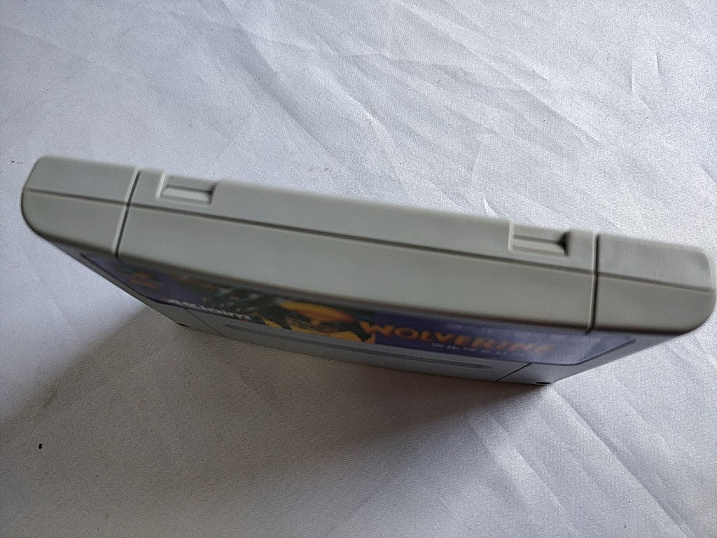 Wolverine - Adamantium Rage Super Famicom SNES Cart, Manual, Boxed set -e0413-