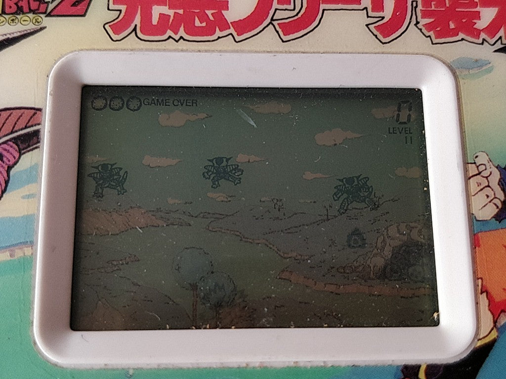 Vintage LSI Game & Watch Dragonball Z KYOAKU FREEZER SHUURAI, tested-e0414-