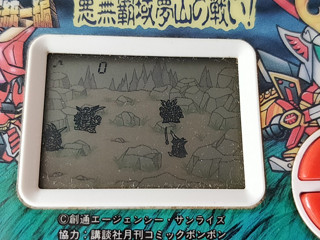 LSI Game & Watch SD Gundam Sengokuden The battle of Mt. Anahaimu/ tested -e0414-