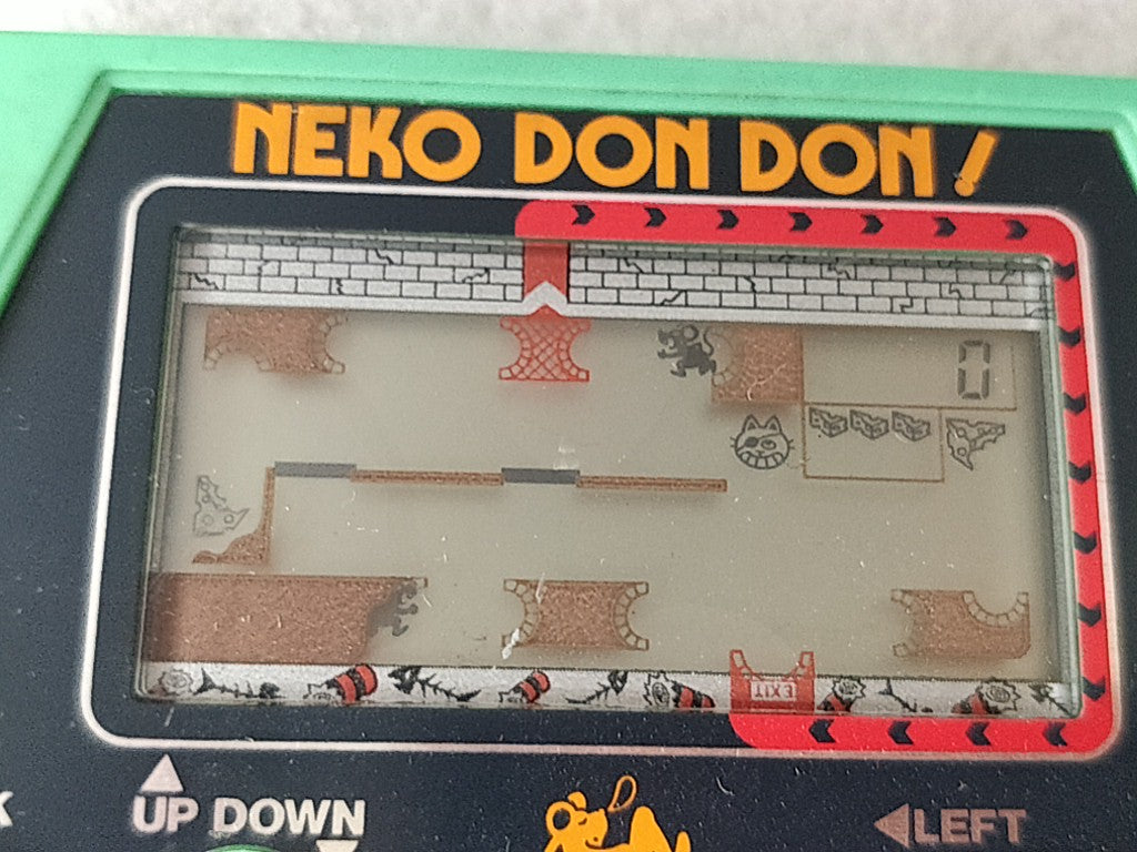 LSI Game & Watch NEKO DON DON TAKATOKU TOYS Japan/tested -e0414-