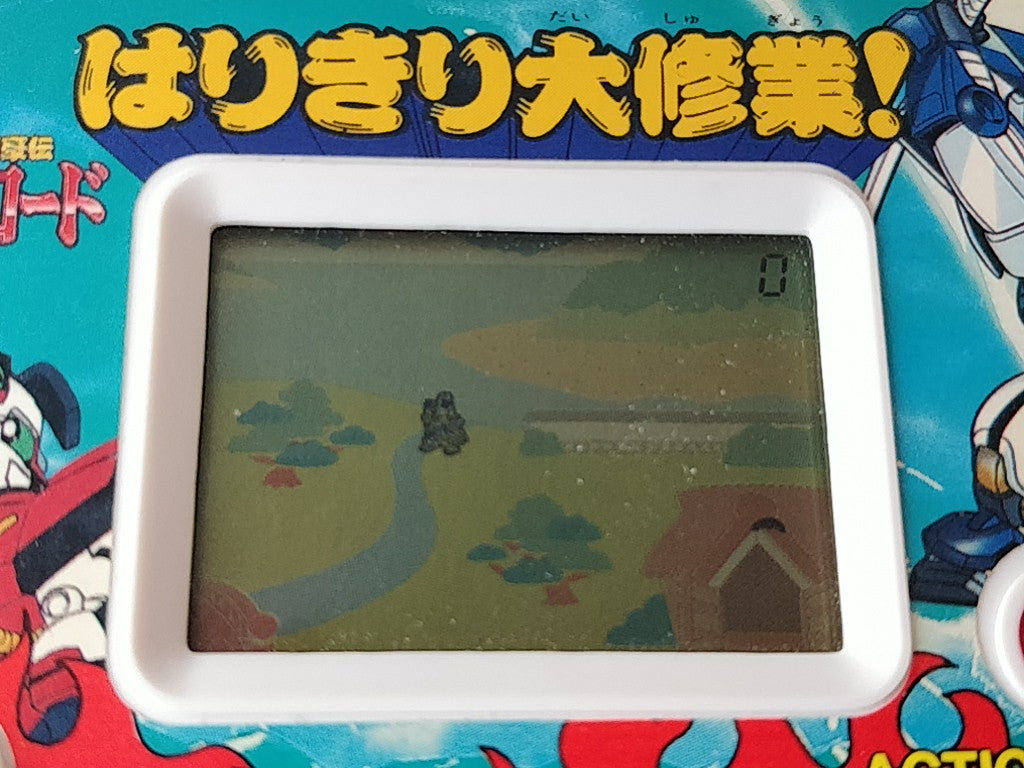 LSI Game & Watch Karakuri Kengoden MUSASHI ROAD Harikiri Daishugo/tested -e0414-