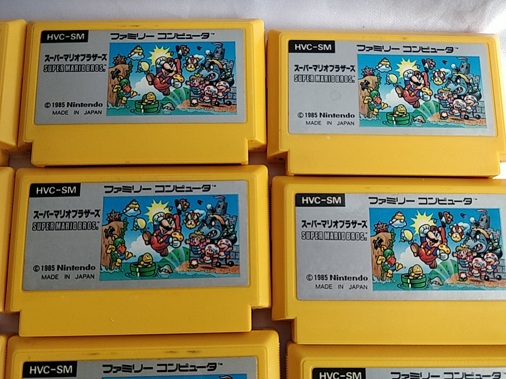 Whole sale Lot of Super Mario Bro. and Mario 3 Cartridge set/Not tested-e0421-
