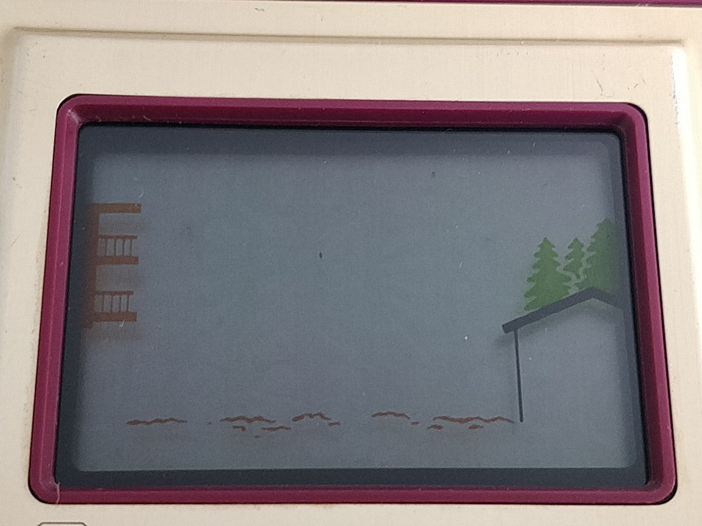 Vintage Nintendo Game & Watch Helmet LSI Screen /tested-e0506-