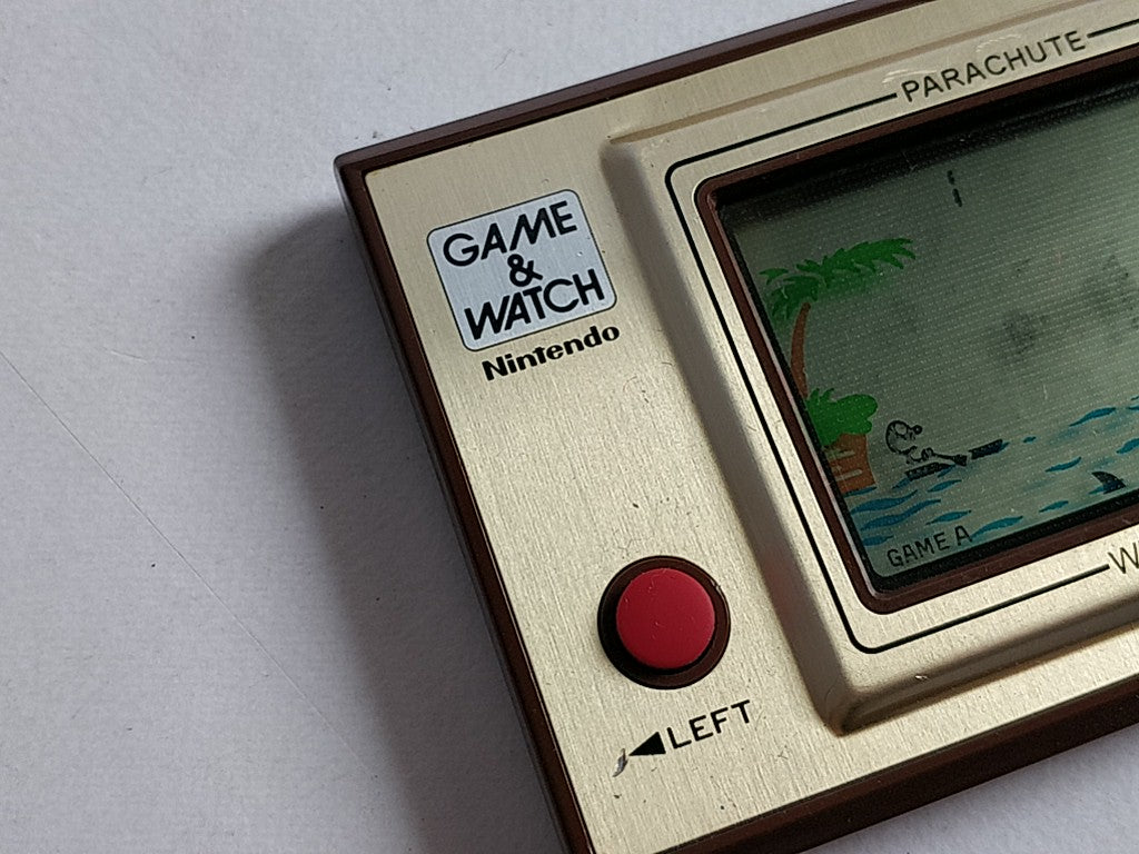 Vintage Nintendo Game & Watch Parachute wide Screen, Manual, Boxed 