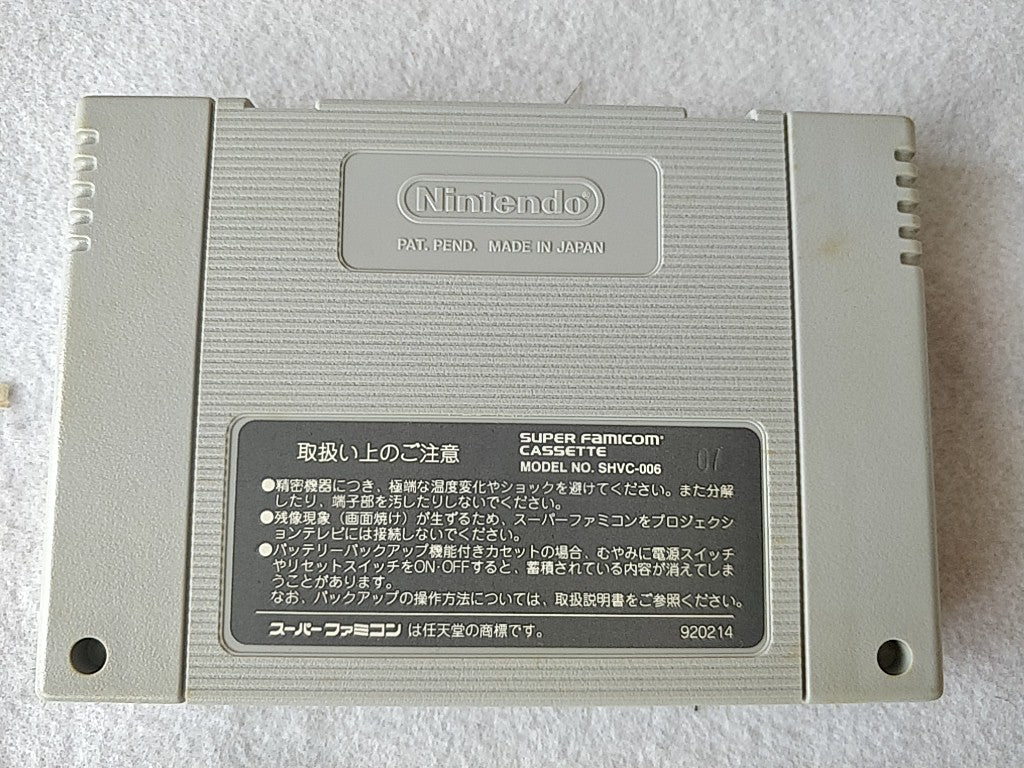 Ghost Chaser DENSEI Super Famicom SNES SFC GAME Cart, Manual, Box set-e0510-