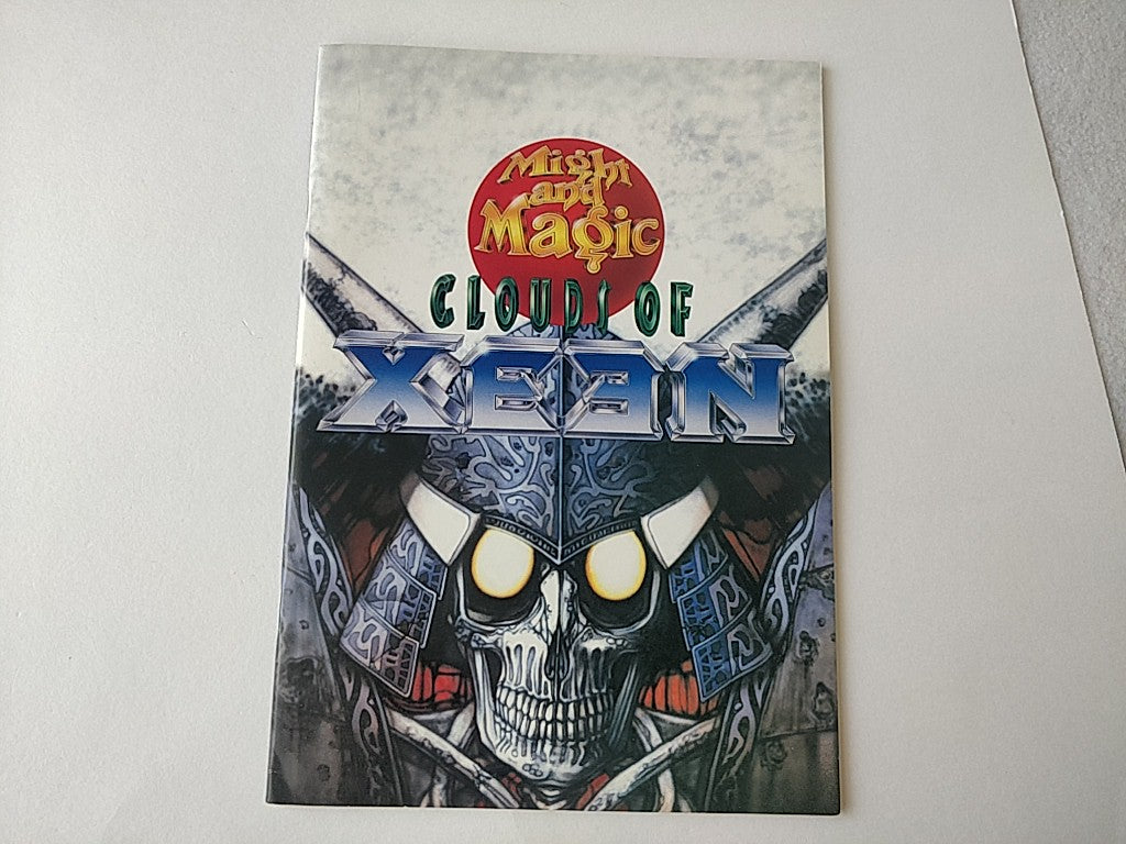 Might and Magic Clouds of XEEN FM TOWNS / MARTY Game disk, Manual, Boxed -e0510-