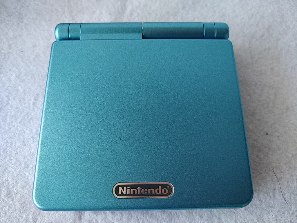 Game Boy Advance SP GBA Sword of Mana Seiken Densetsu MANA Blue Console-d0519-
