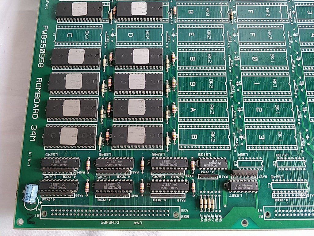 THUNDER CROSS PCB Game board and KONAMI System and Arcade Board set tested-e0601