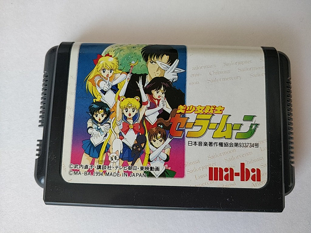 Bishoujo senshi Sailor Moon SEGA MEGA DRIVE Genesis Cartridge, Boxed set-e0602-