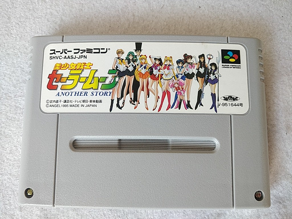 Bishoujo Senshi Sailor Moon Another Story Super Famicom SNES/SFC Boxed set-e0604