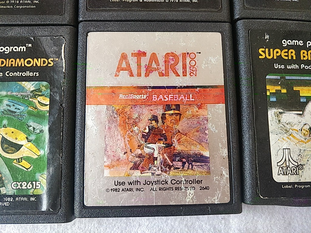 Whole sale Lot of 13 ATARI 2600 game cartridge set/Not tested-e0604-