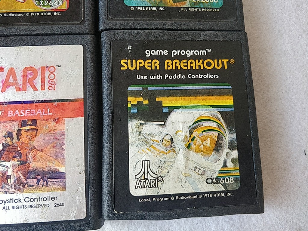 Whole sale Lot of 13 ATARI 2600 game cartridge set/Not tested-e0604-