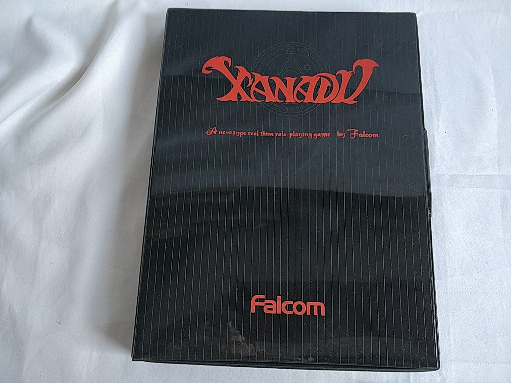 XANADU -Dragon Slayer II- MSX2 3.5 2DD, Game disk, boxed set/ tested-e0529-