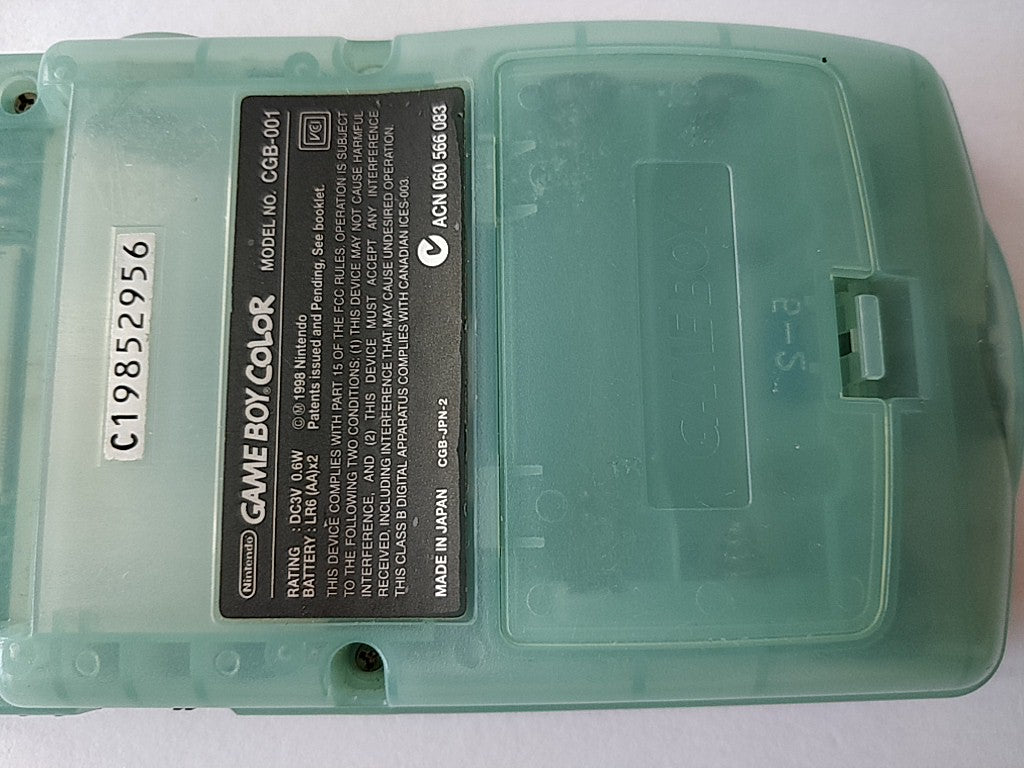 ② Nintendo - Gameboy Color GBC - Limited Edition TEAL — Consoles