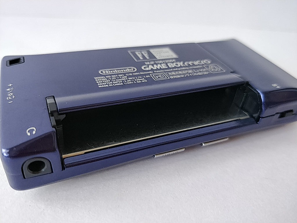 Nintendo Gameboy Micro Final Fantasy 4 limited edition console set tested-d0612-