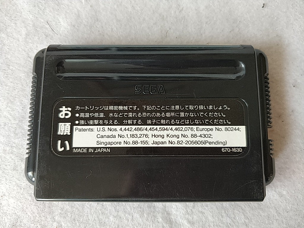 Mazin Saga (Mutant Fighter) SEGA MEGA DRIVE Cartridge, Manual, Boxed set-e0616-