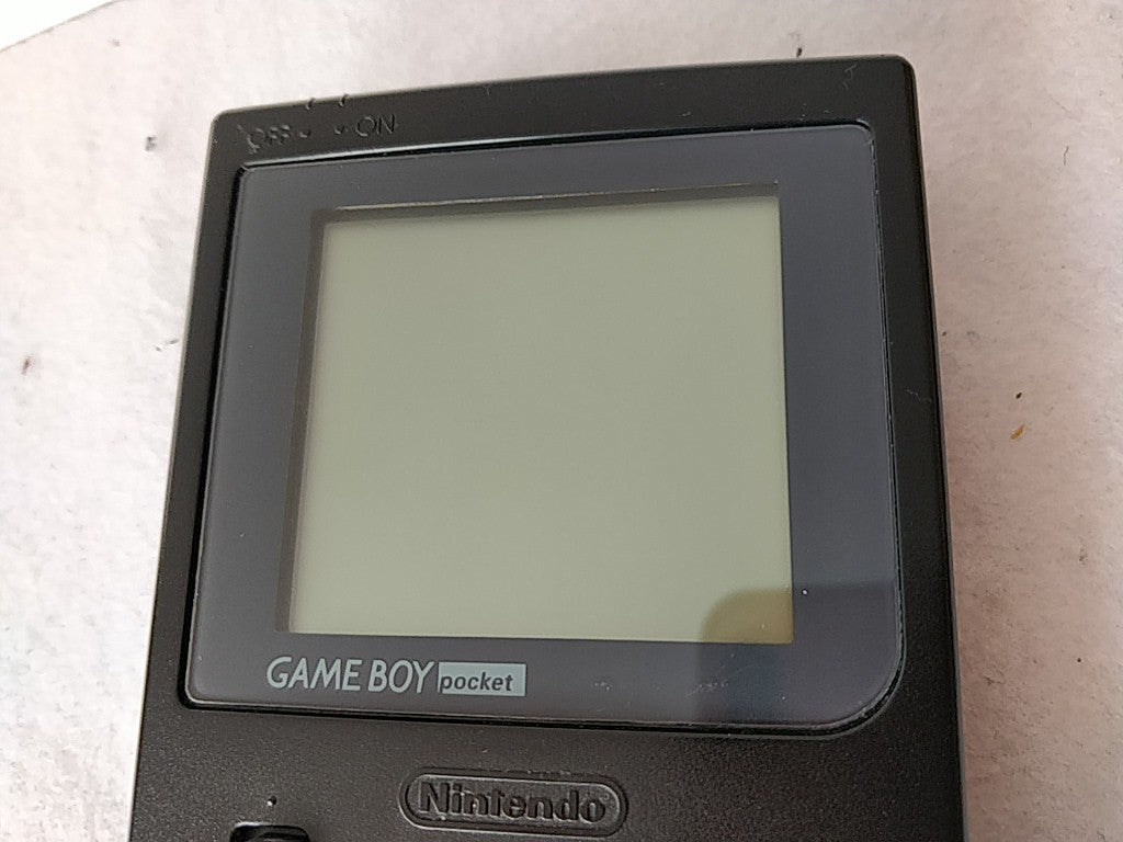 Excellent Nintendo Gameboy Pocket Black color console MGB-001 Boxed set-e0616-