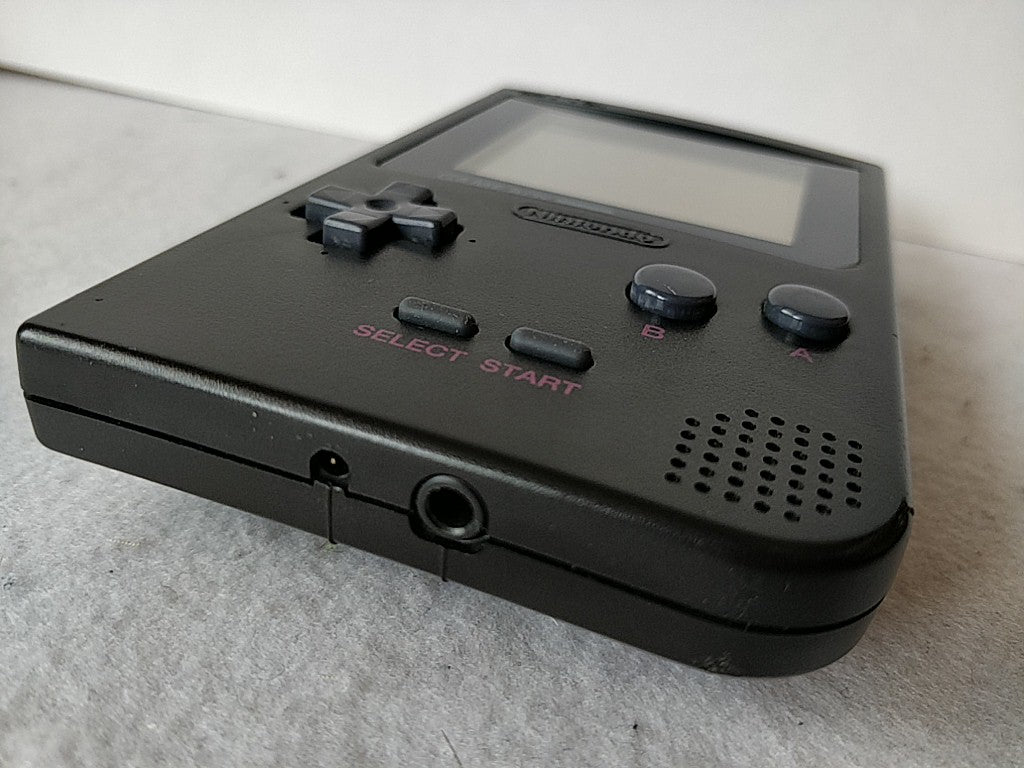 Excellent Nintendo Gameboy Pocket Black color console MGB-001 Boxed set-e0616-