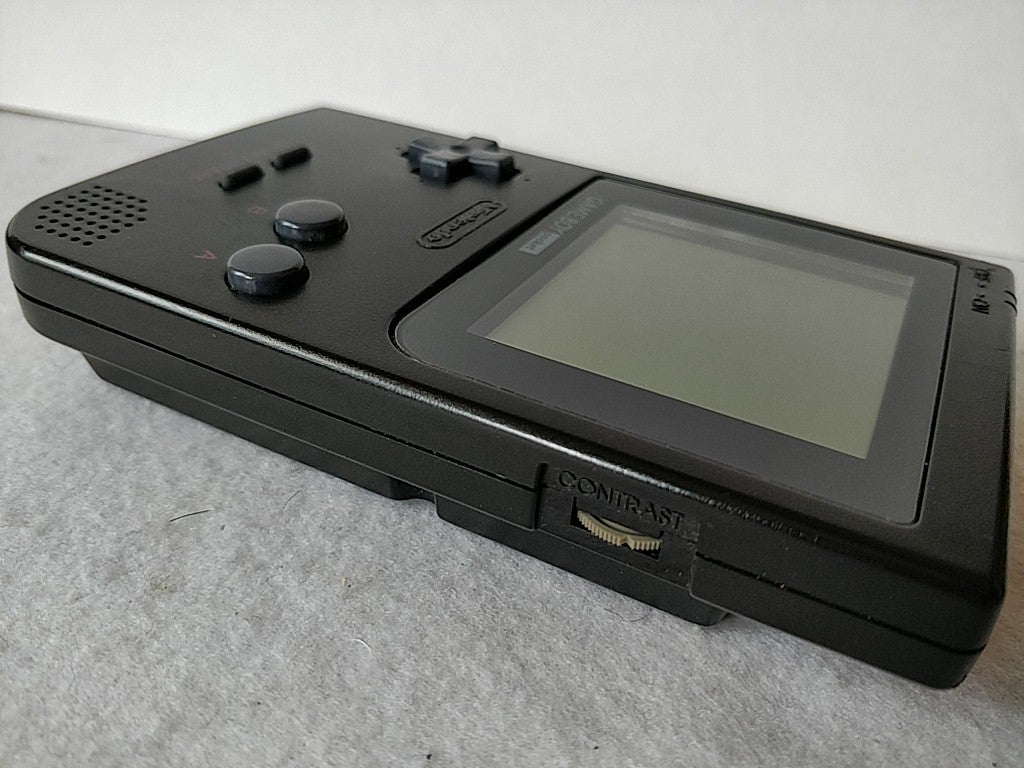 Excellent Nintendo Gameboy Pocket Black color console MGB-001 Boxed set-e0616-
