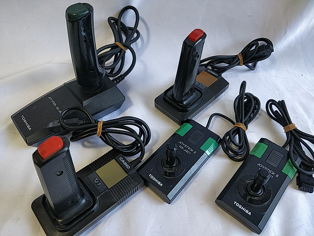 Not tested/ Wholesale MSX MSX2 Joy Pad,Controller, Flight Stick set -e0629-