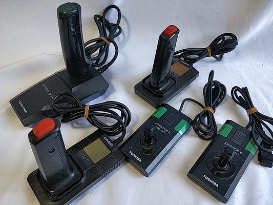 Not tested/ Wholesale MSX MSX2 Joy Pad,Controller, Flight Stick set -e0629-