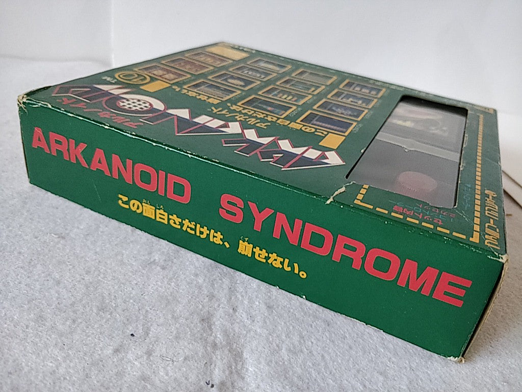Arkanoid Nintendo Famicom game cartridge, Manual, Paddle controller set-e0630-
