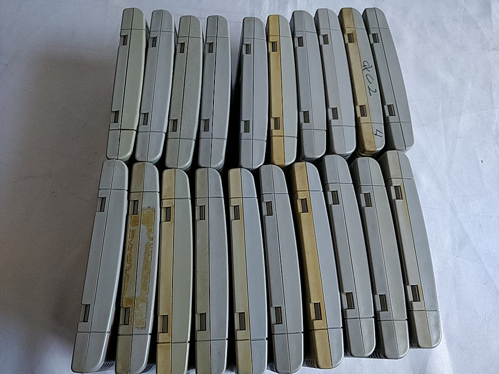 Wholesale lot of 20 Nintendo Super Famicom FC NES Game Cartridge set-e0701-2